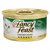 Fancy Feast Chunky Chicken Feast 85g 1 Carton (24 Cans)